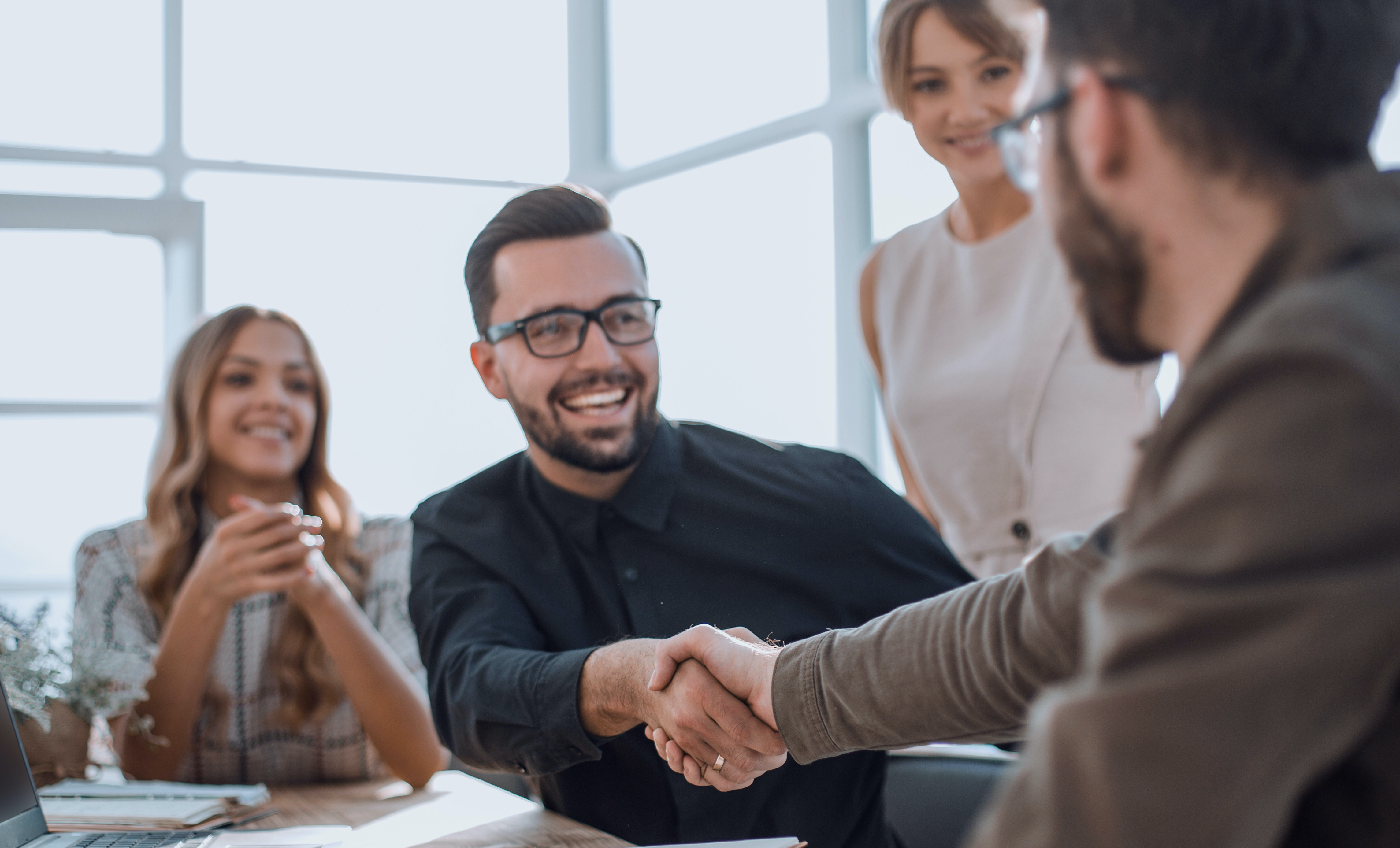 Business Agreement Handshake